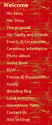 FirstPhera Available menus