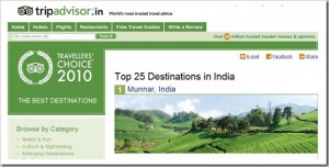 Top 25 Popular travel destinations in India [TripAdvisor]