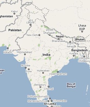 Google  India on Pok Pakistan Kashmir India Google Maps Google Insights Border Map