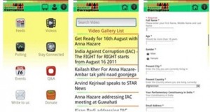 India Against Corruption (IAC) now has an Android app!