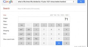 Google Search&rsquo;s Maths Calculator is just Awesome!