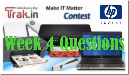HP Make IT Matter Contest Questions [Final Week4]