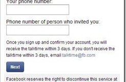 Facebook offers Rs. 50 for Mobile signups