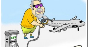 Will Mallya Fly KFA With The Diageo Deal? [Trak.in Toons]