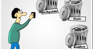 Blackberry down in Dumps? [Trak.in Toons]