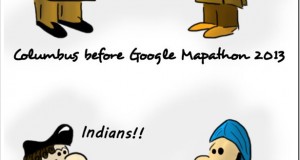 Google Mapathon 2013 [Trak.in Toons]