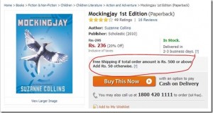 Flipkart raises Free Shipping Limit from Rs. 300 to Rs. 500!