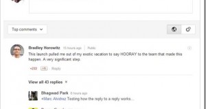 Google+ comments launched to compete with Facebook Comments!