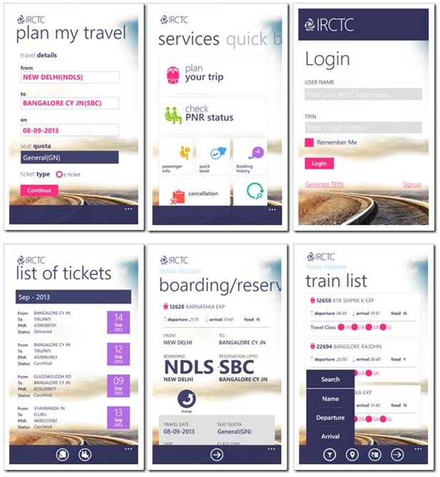 Official IRCTC App Comes Exclusively To Windows 8 Devices