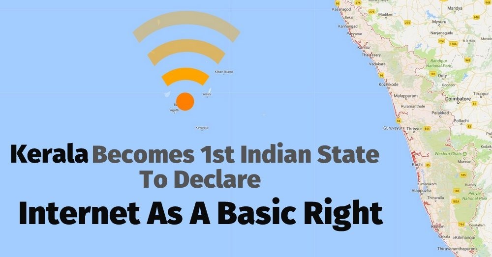 Kerala  becomes first Indian state to declare Internet as basic right - Trak.in (blog)