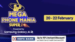 Amazon Mega Phone Mania Sale पर शानदार ऑफर, स्मार्टफोन्स पर ₹28,000 तक का बंपर डिस्काउंट!