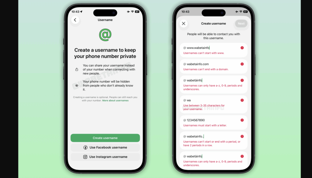 WhatsApp का नया अपडेट! अब नंबर नहीं, Username से होगी चैट, जानें कैसे करेगा काम फीचर
