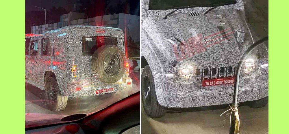 New Mahindra Thar 5-Door Can Be Branded As Armada? Spy Shots Reveal Interesting Details About Thar's New Avatar! (Launch Date?)