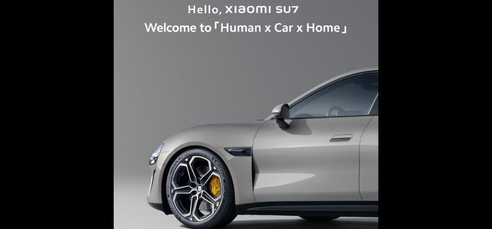 Xiaomi Will Launch Its 1st Ever Electric Vehicle: SU7 (Top Speed 265 Km/Hr; Fully Electric Sedan With HyperOS!)