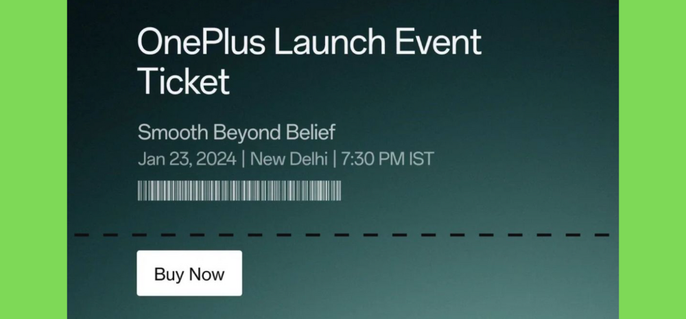 OnePlus 12 Launch Event India: Pay Rs 599 To Watch The OnePlus 12 Launch Event Live At Delhi (How To Buy Tickets?)