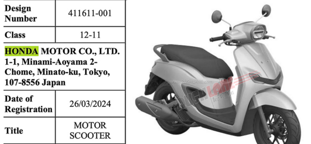 Honda Can Launch A New Scooter With 45 Kmpl Mileage, 160CC Power In India: Patent Info Leaked!