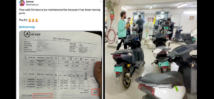 Electric Scooter Owner Gets Rs 8000 Service Bill: Claims 10-Yr Old Car Has Less Expenses