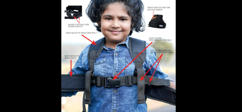 Karnataka Can Make Safety Harness Compulsory For Children On Bikes