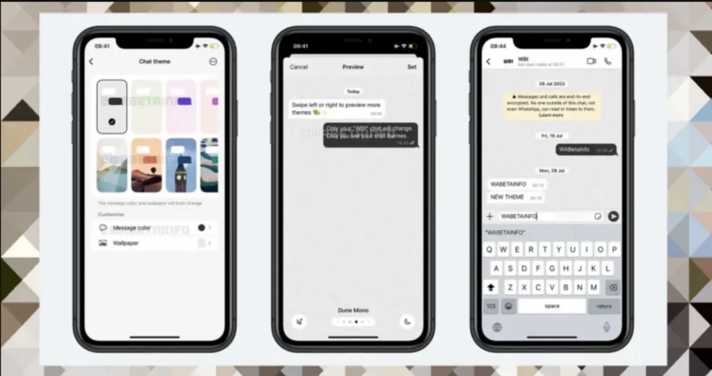 गहन वैयक्तिकरण के लिए व्हाट्सएप 'चैट थीम्स' का परीक्षण कर रहा है