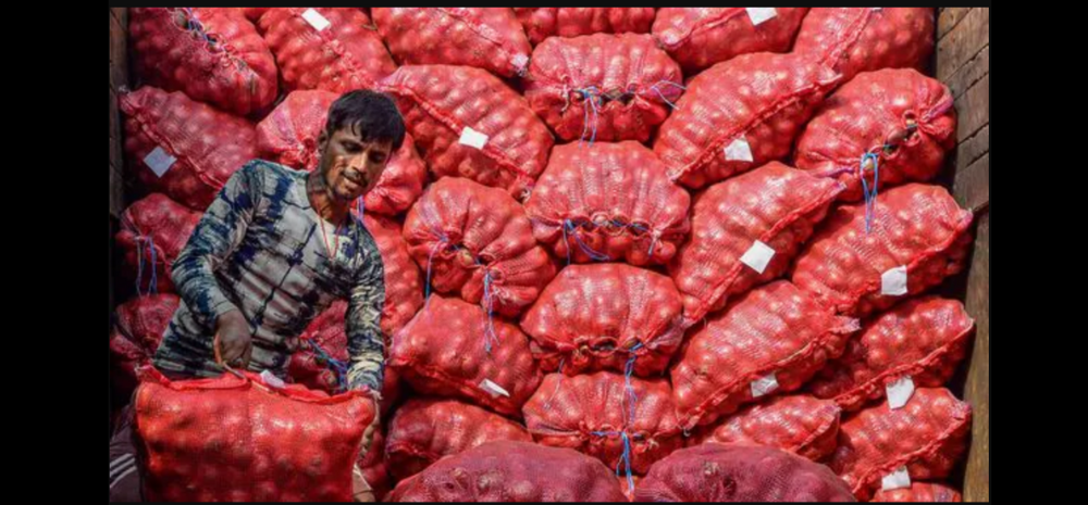 'Kanda Express' With 1600 Tonnes Onion Reaches Delhi To Bring Down Price