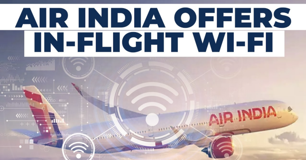 Air India Becomes 1st To Offer In-Flight WiFi On Domestic Flights 