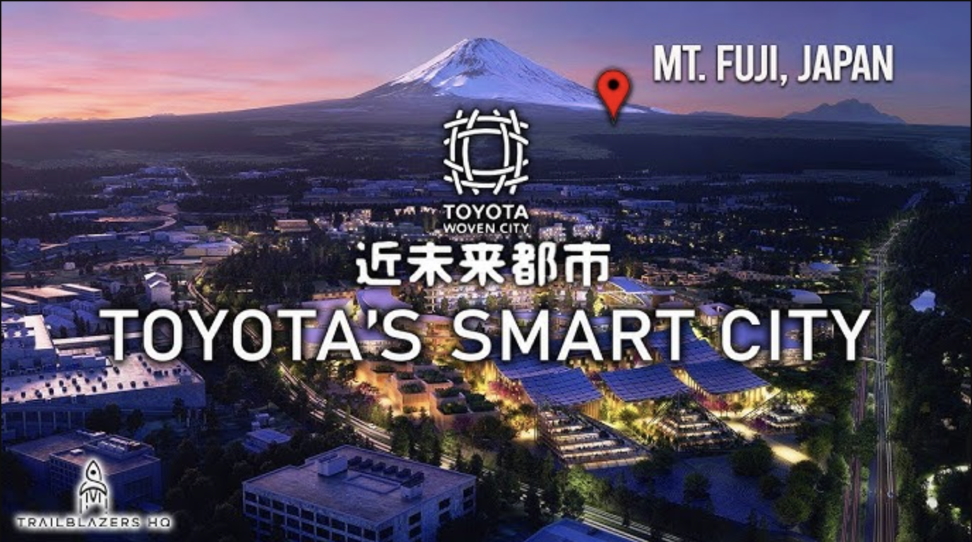 Toyota's Woven City: A Sustainable Innovation Hub at the Base of Mount Fuji