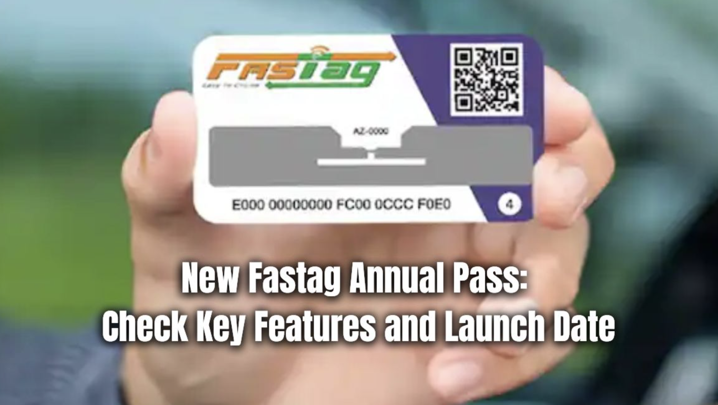 FASTag annual pass FASTag annual pass