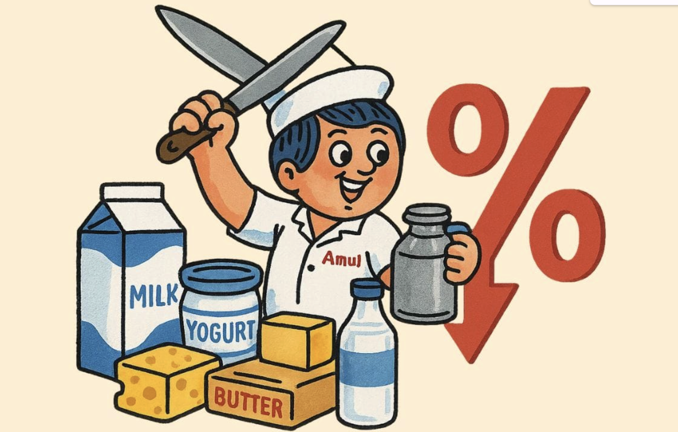 Amul Slashes Price Of 700 Products Starting Today Due To #GSTCuts