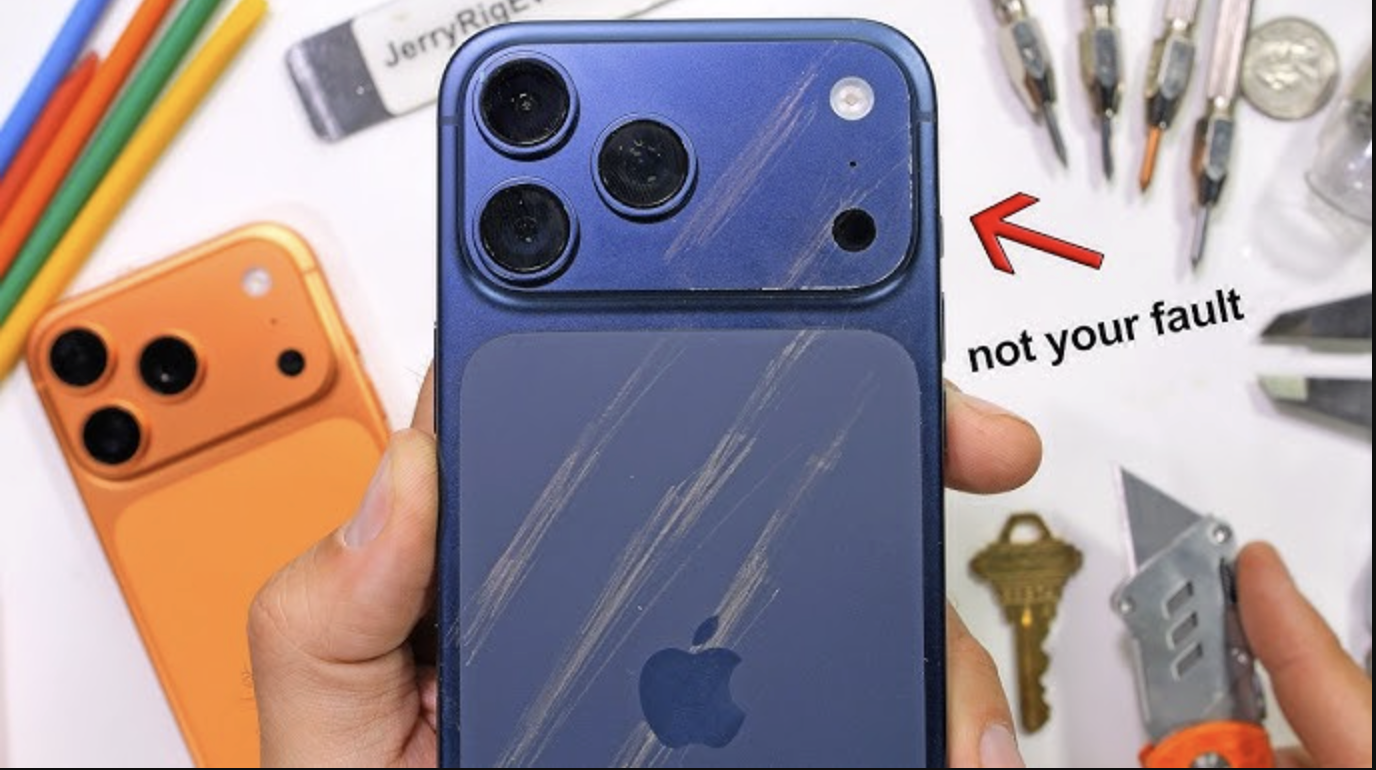 Apple Says iPhone 17 Scratches Aren't Permanent, Can Be Cleaned Easily