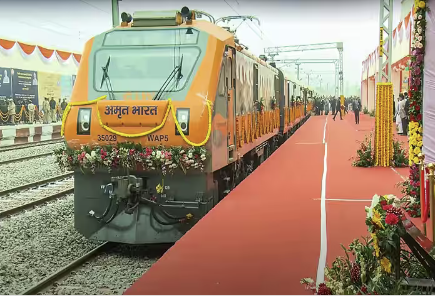 1st Amrit Bharat Train Connecting Odisha With Gujarat Launched