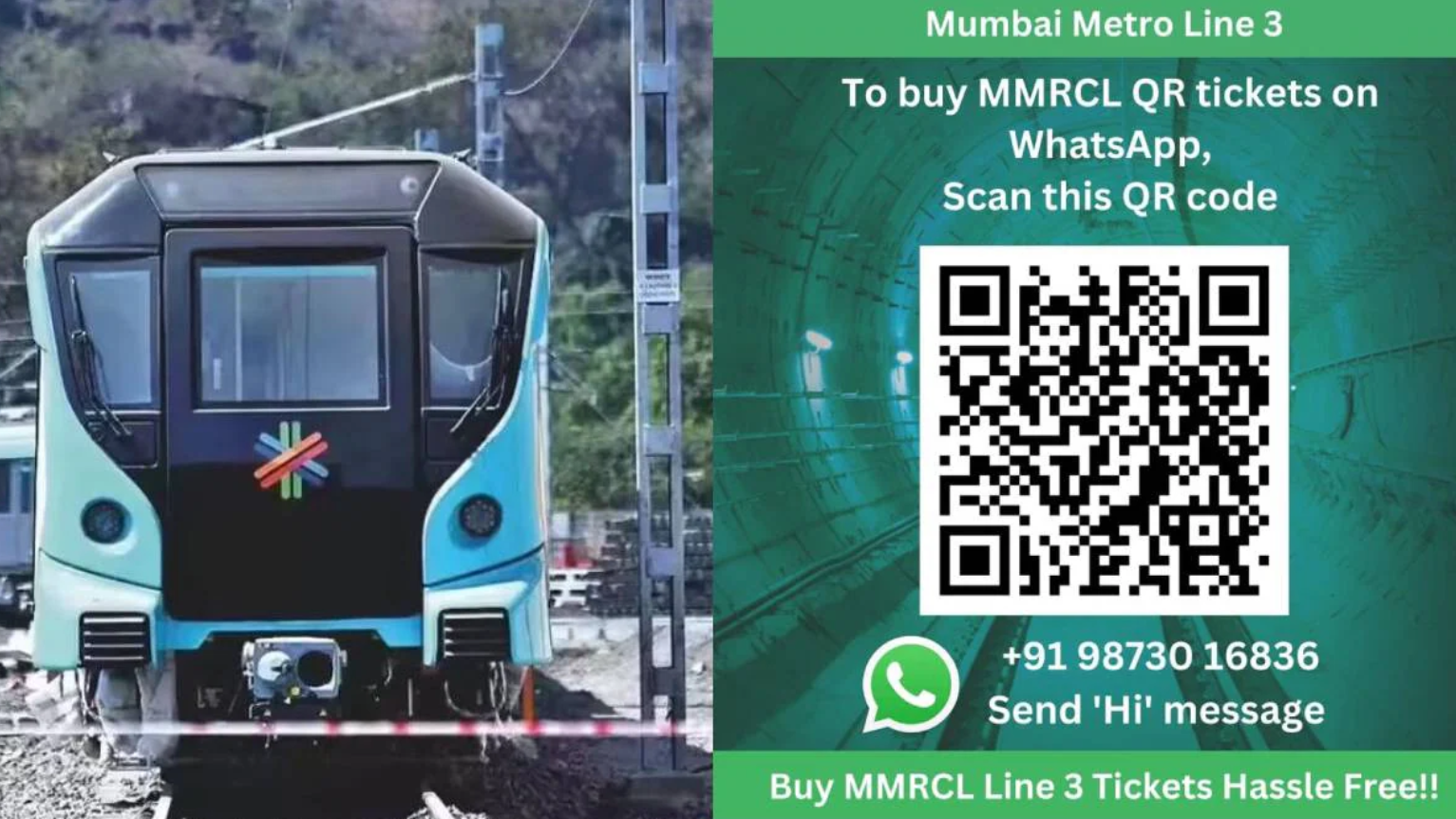 Mumbai Metro Line 3 Gets Whatsapp Based Ticketing: How It Works?