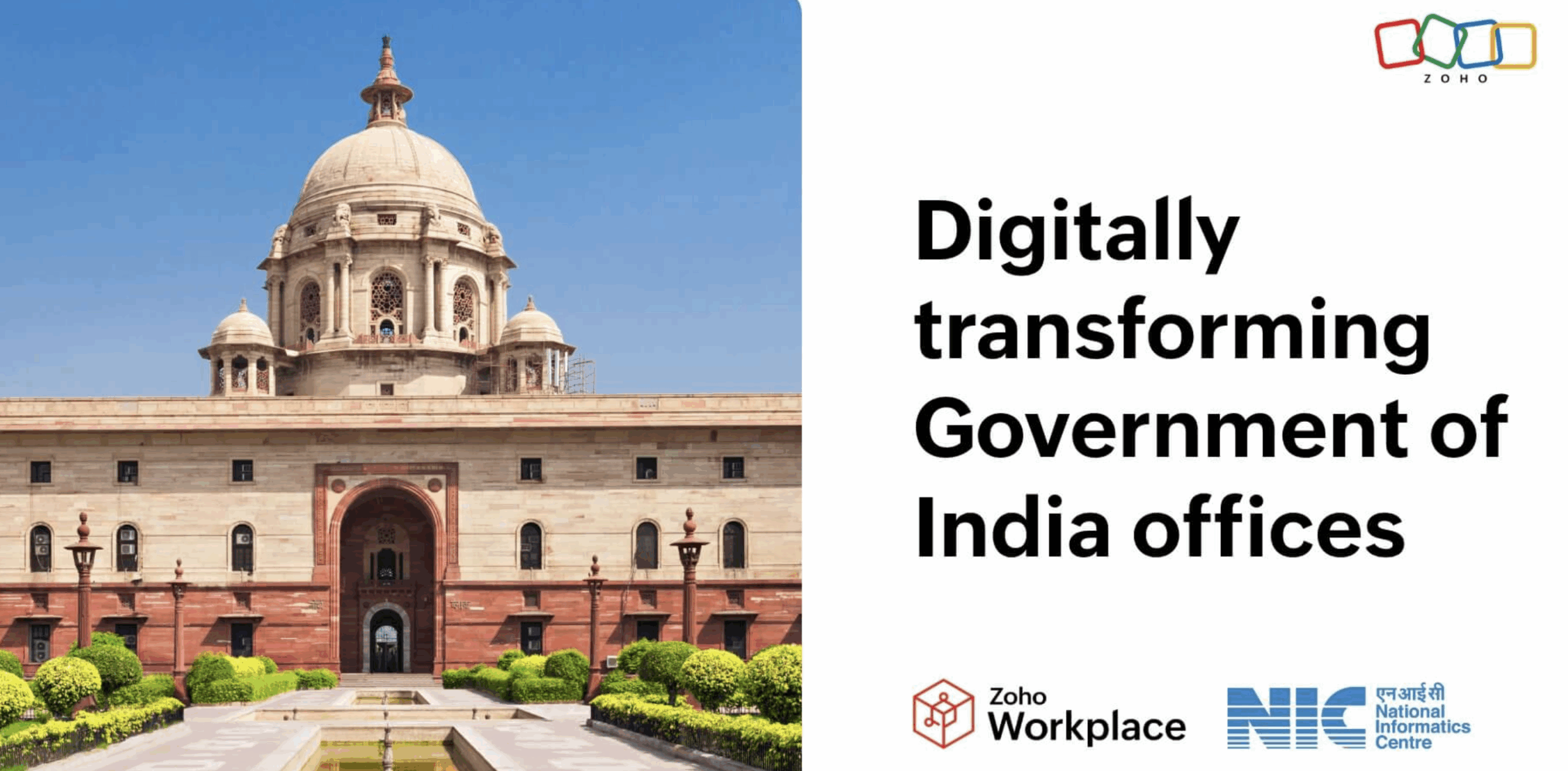 12 Lakh Govt Employees Are Now Using Zoho's Email, Office Suite