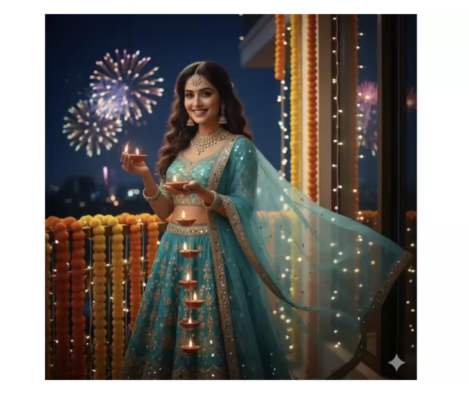 7 Gemini Prompts To Create Sparkling Diwali Images With Your Family