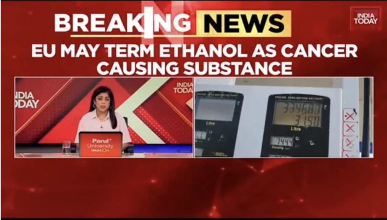 Ethanol Can Cause Cancer: European Union Can Ban Ethanol