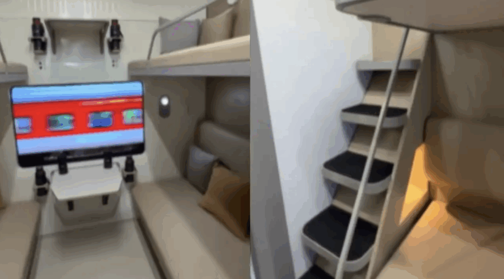 1st Glimpse Of Vande Bharat Sleeper 1st Class Emerges: Check Futuristic Visuals!