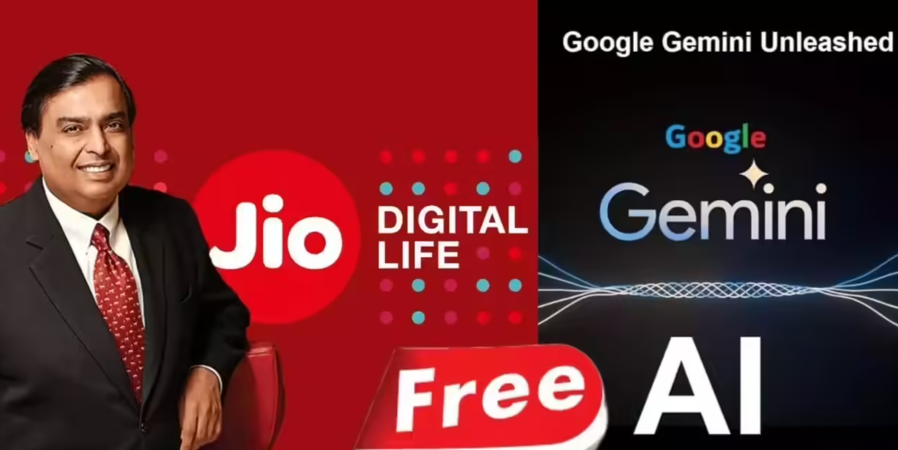 Jio Offers Gemini Pro Plan Worth Rs 35,000 For Free To 5G Users