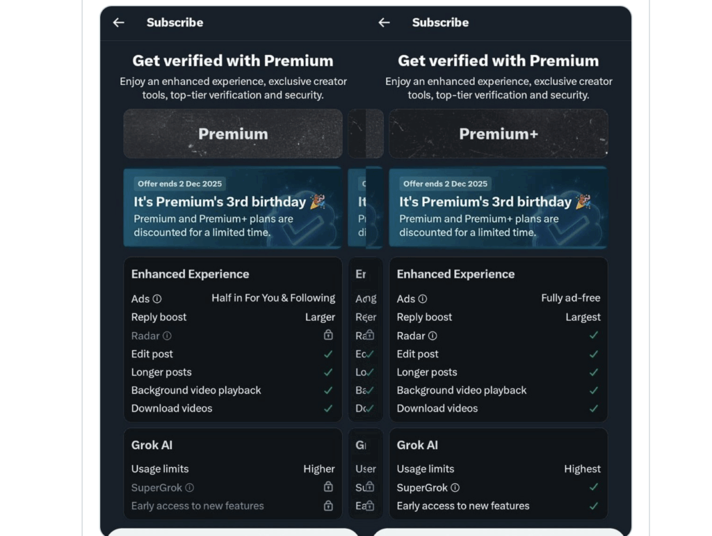 X Offers Rs 100 Premium Plan In India; New UI Being Developed