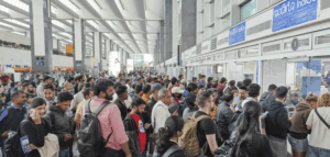 Passengers At Bengaluru Airport Forced To Walk 800 Meters With Luggage For Taxi