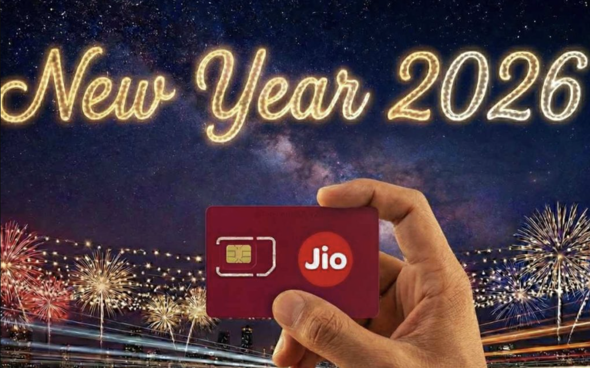 Jio Launches Happy New Year 2026 Plans: Free Gemini Pro, 365 Days Validity