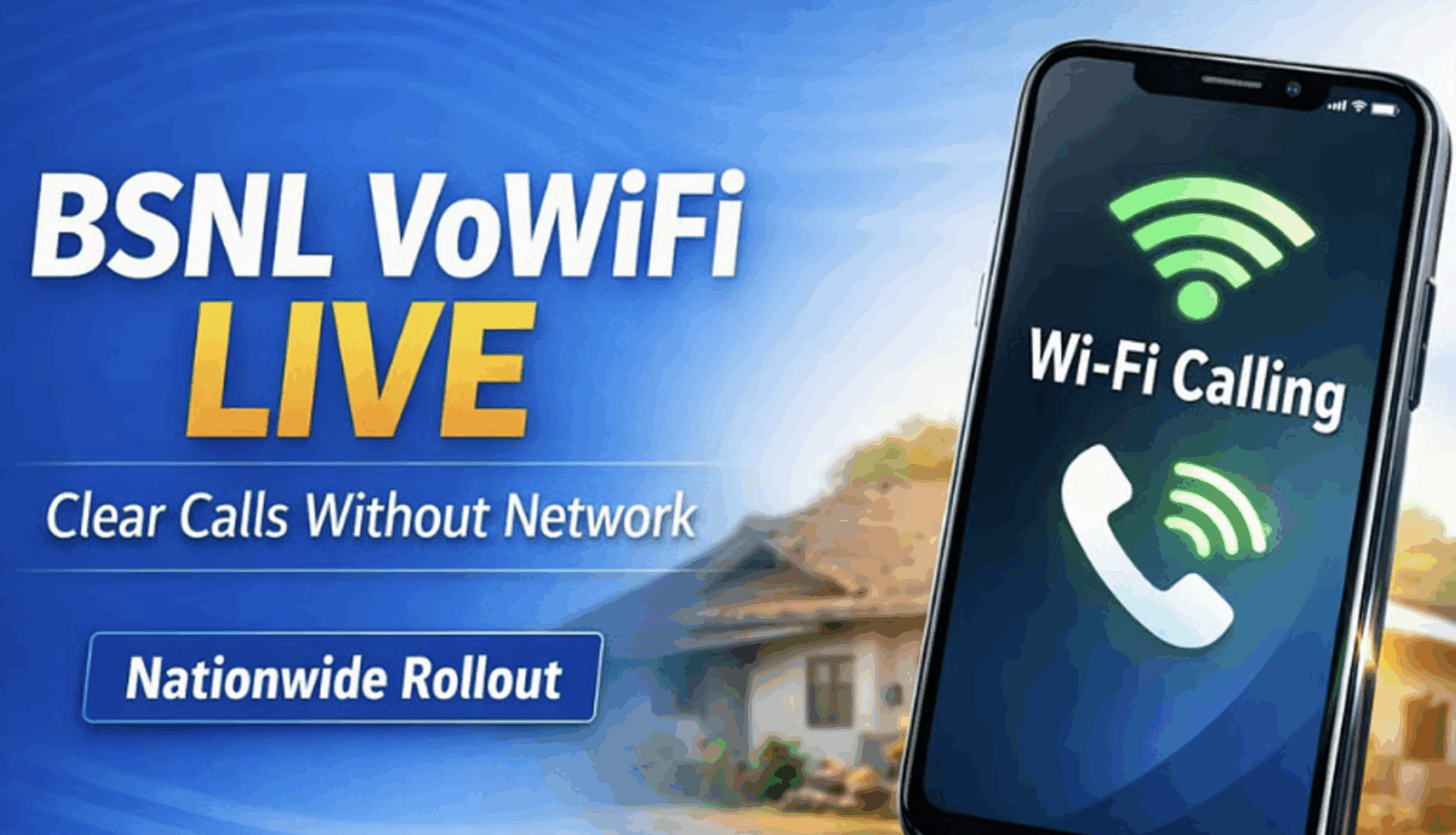 Curated visual reference: Visual Reference: Bsnl Launches WiFi Calling Across India Call Without Any Network
