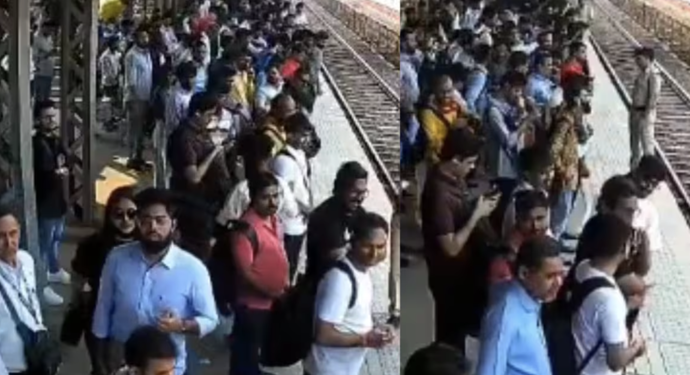 Color-Coded Queue System Starts In Mumbai Local Station To Control Crowd