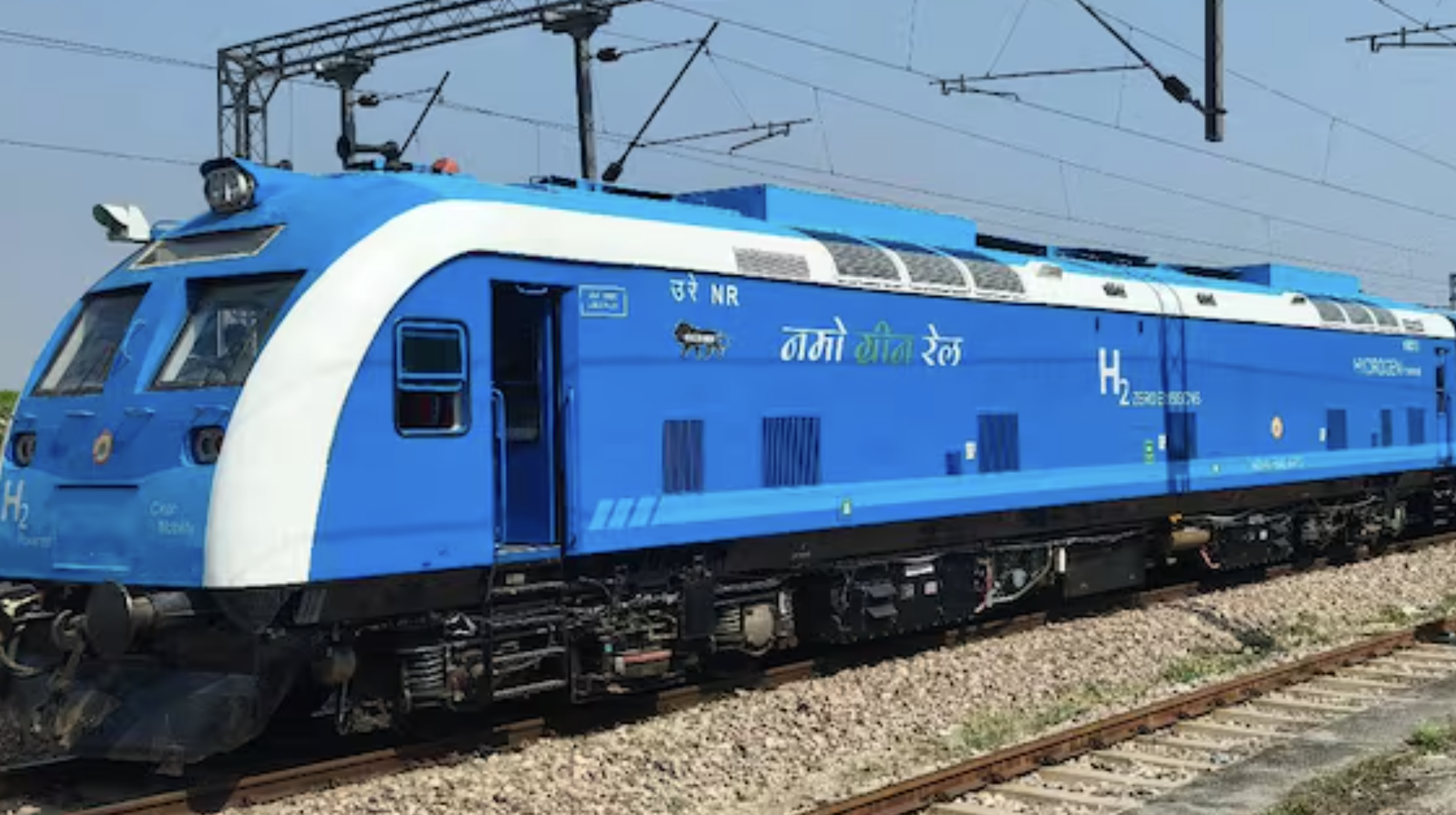 Trial Of India's 1st Hydrogen Rail Engine Starts In Harayana At 70 Kmph Speed