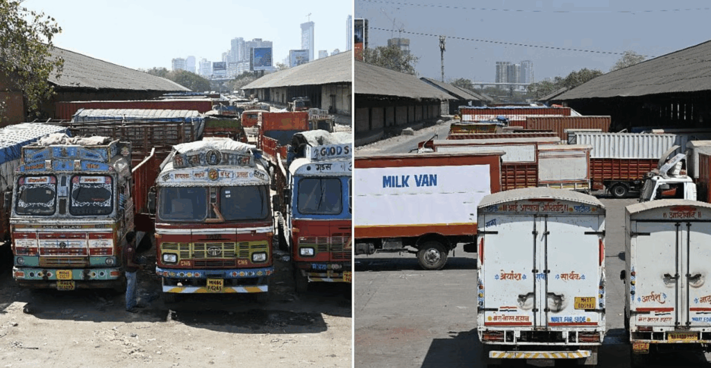Transporters In Maharashtra Strike Against E-Challans 
