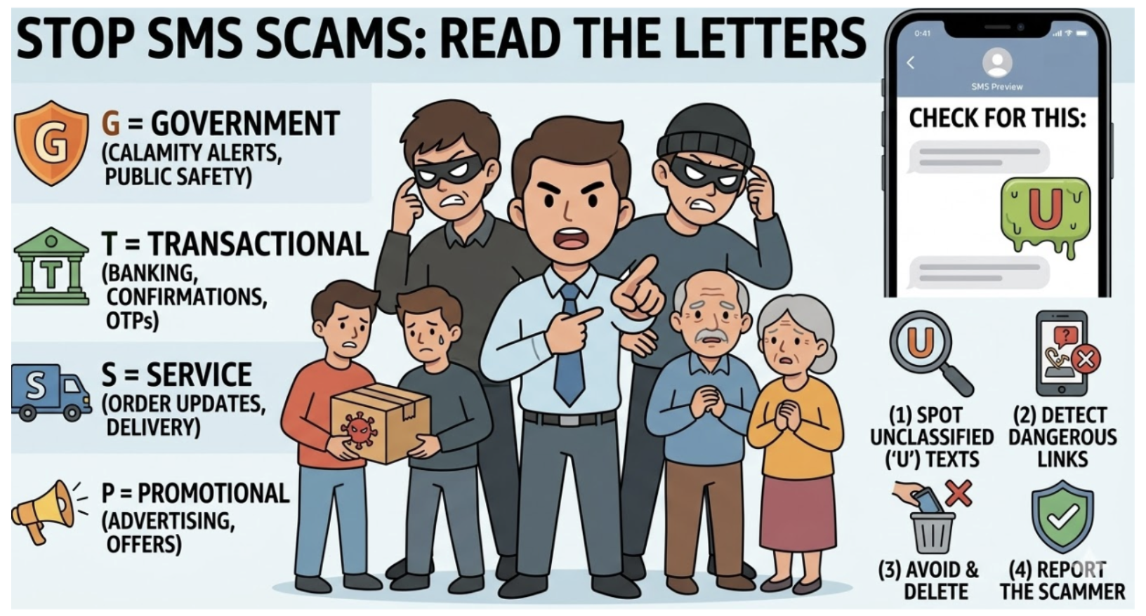 SMSes Ending With P, G, T, S Contain Hidden Code You Should Know