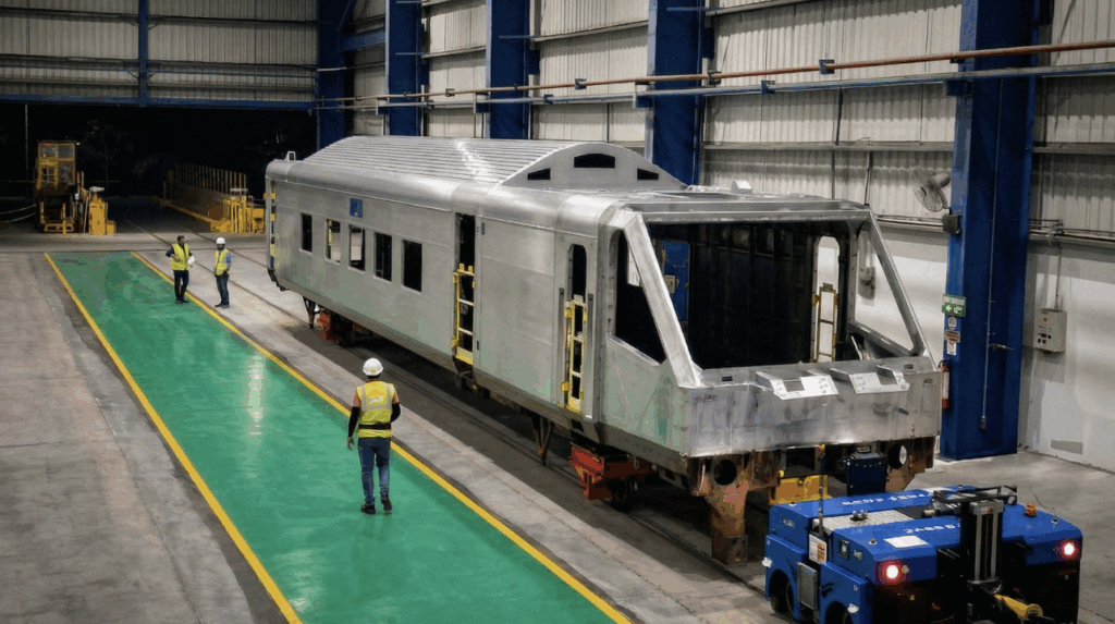 Indo-Russian JV Creates 1st Vande Bharat Sleeper Train Coach