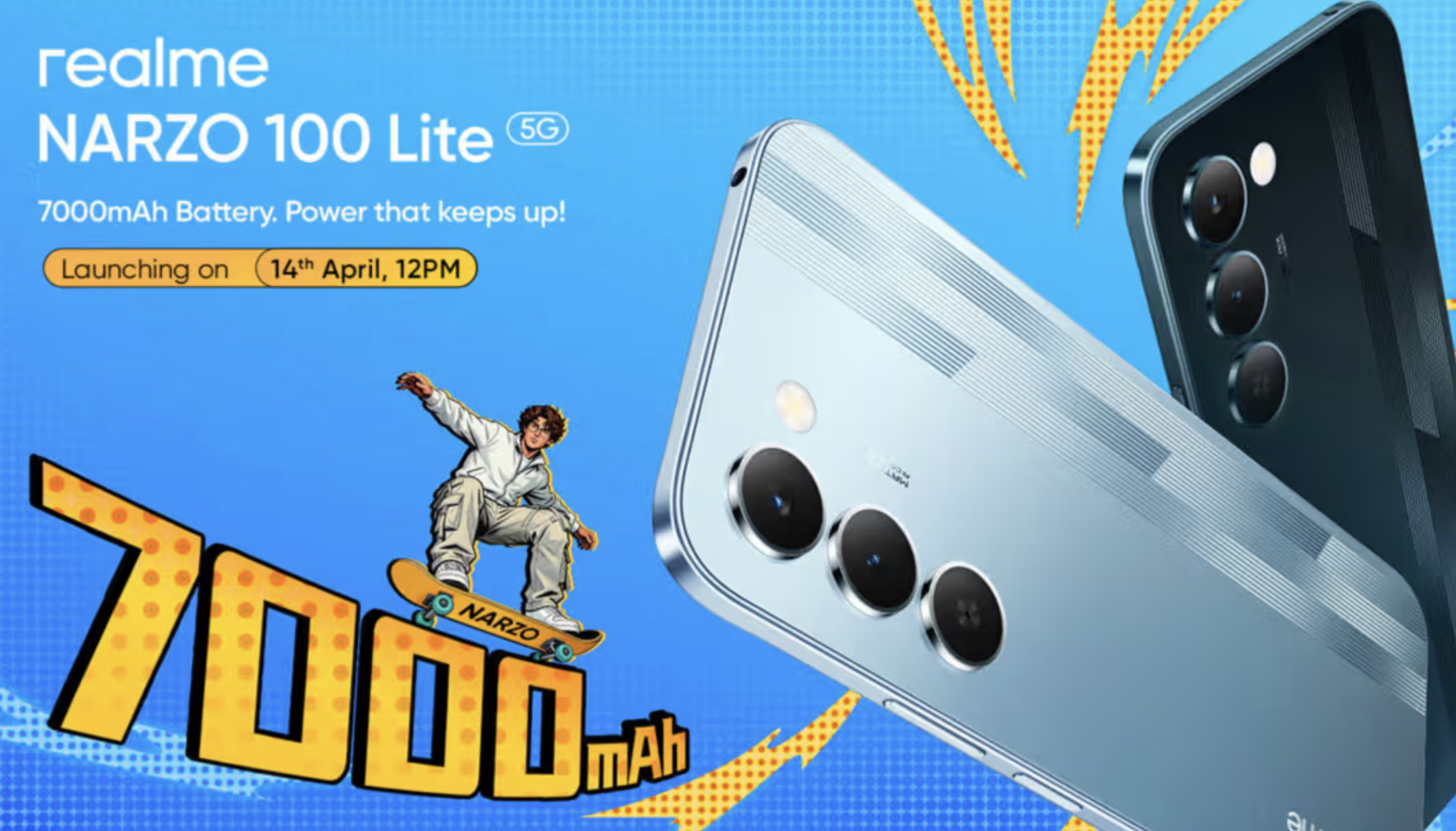 Realme Narzo 100 Lite Offers 7000 mAh Battery At Rs 13,499