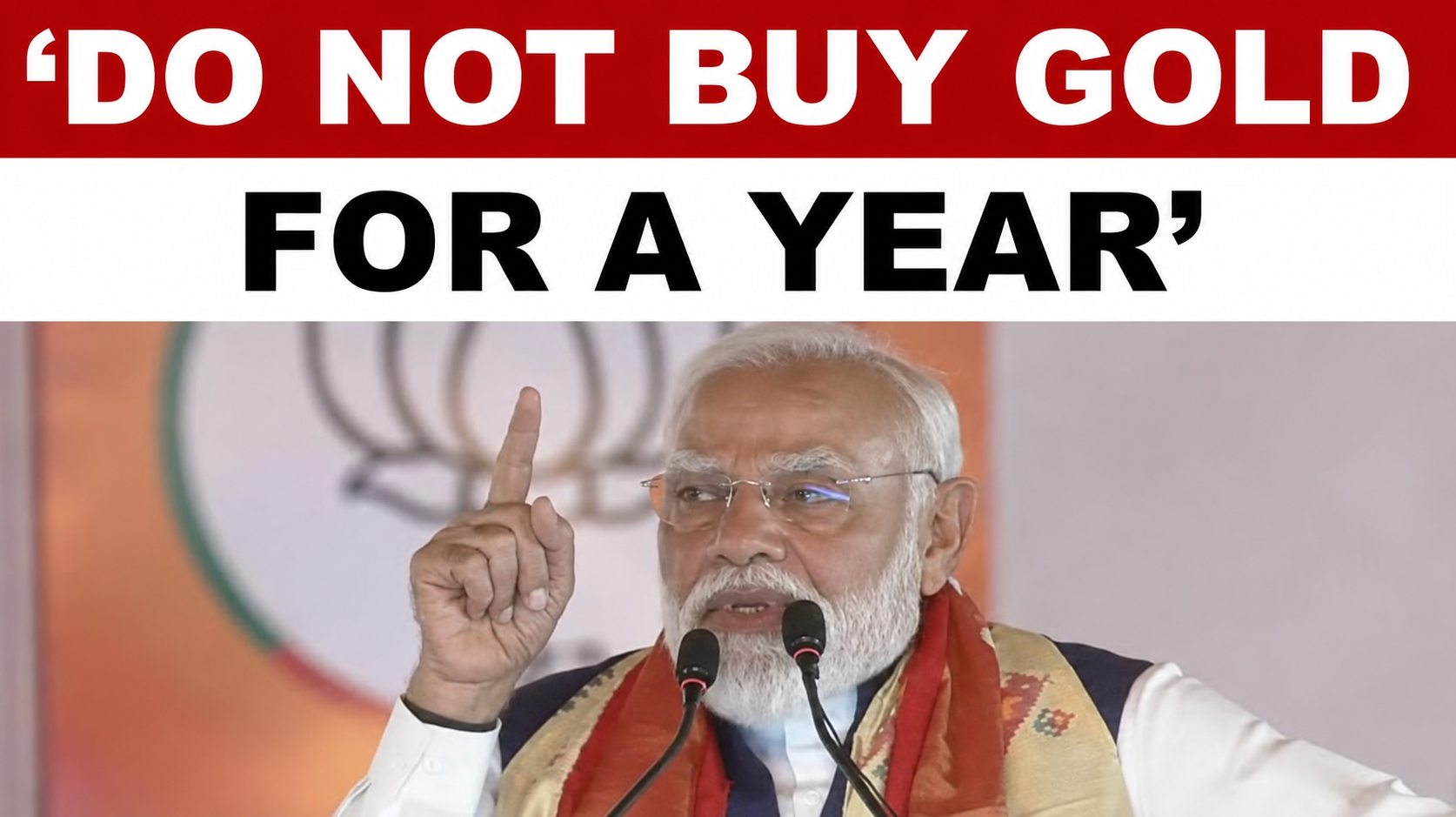 PM Modi Ask Indians To Stop Buying Gold For A Year: Find Out Why?