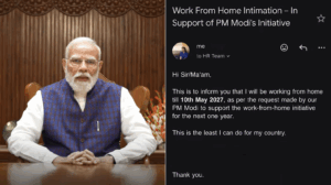 Employee Demand 1 Year Work From Home For Nation, After PM Modi's Appeal