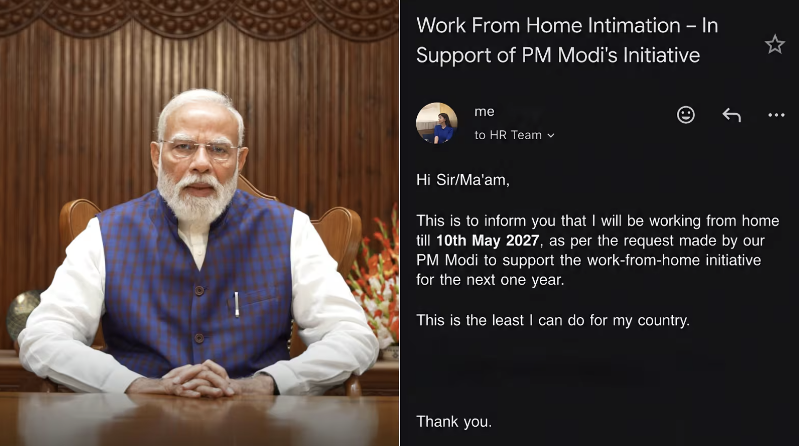 Employee Demand 1 Year Work From Home For Nation, After PM Modi's Appeal