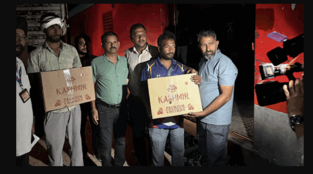 Indian Railways Deliver Kashmiri Cherries To Mumbai In 33 Hours